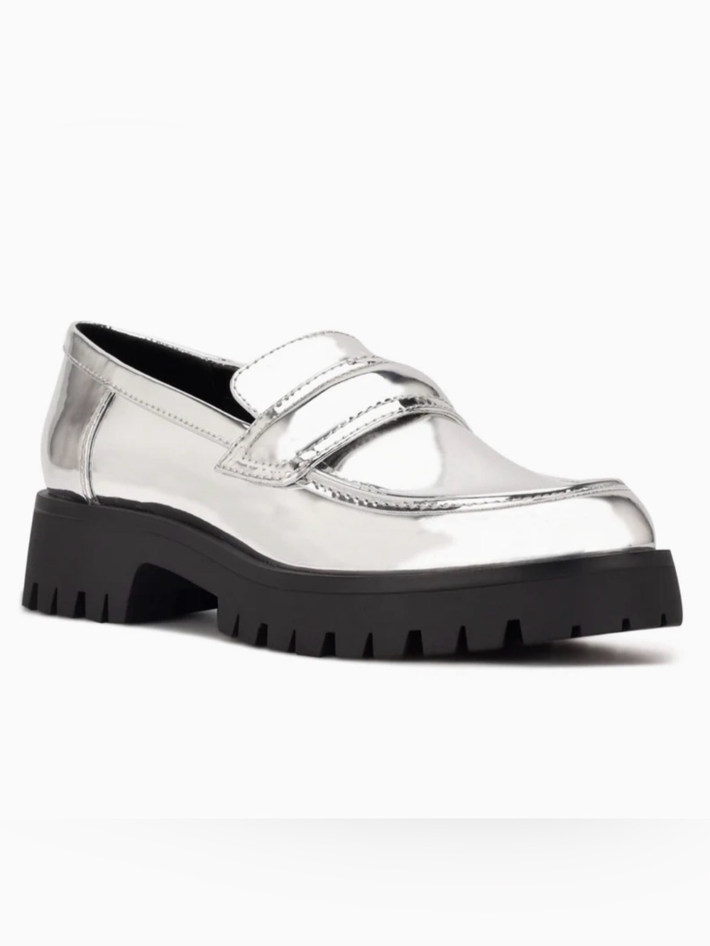 Nine West Metallic Loafers